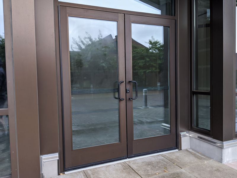 Metal Entrance Door Repair